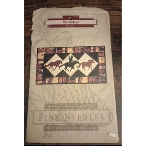 Roundup Quilt Pattern By McKenna Ryan Pine Needles Designs 39"x21.5" Western